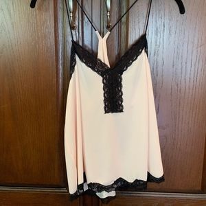 Express Lace Strappy Camisole SZ M